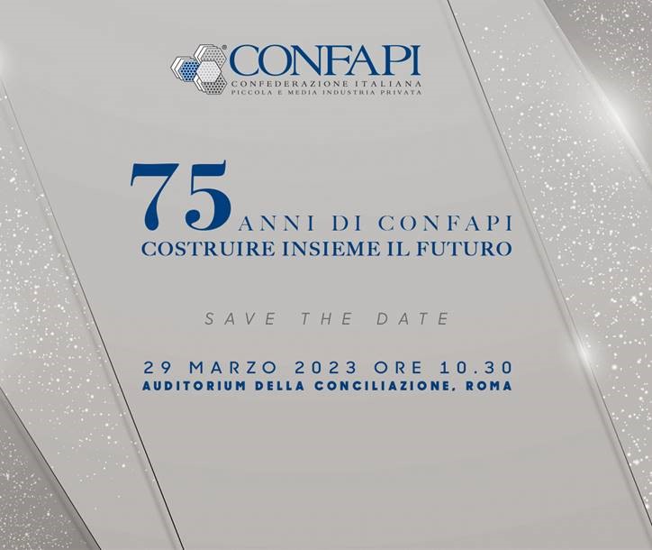 Confapi compie 75 anni