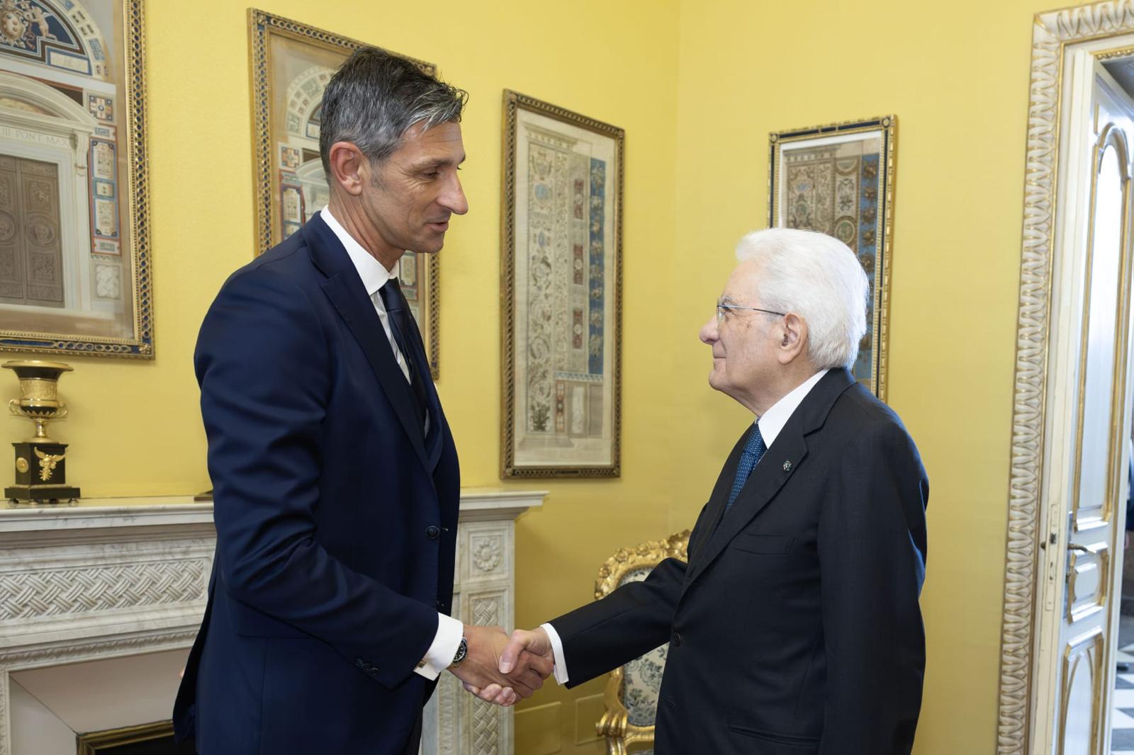 I vertici Confapi ricevuti dal Presidente Mattarella