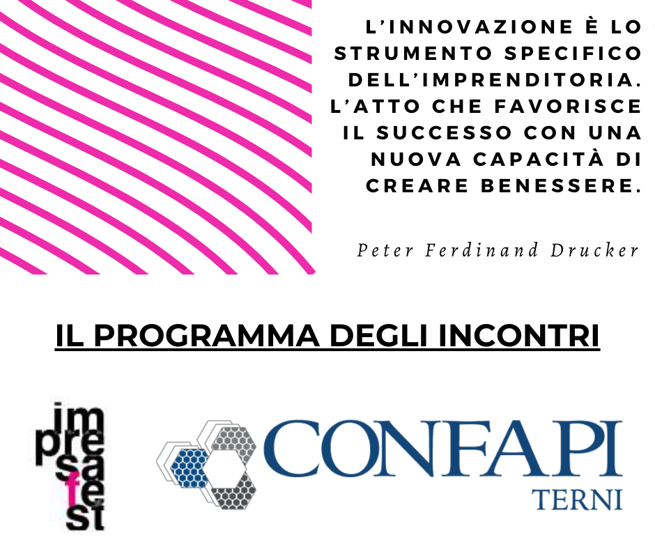 Confapi Terni - Impresa Fest: il calendario