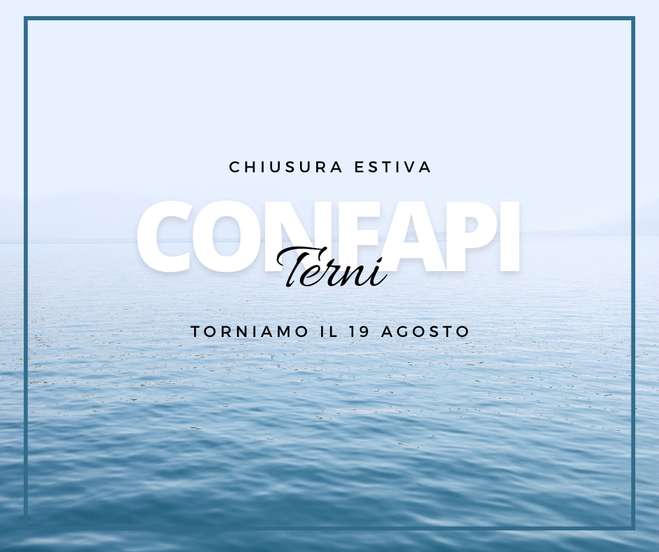 Chiusura Estiva